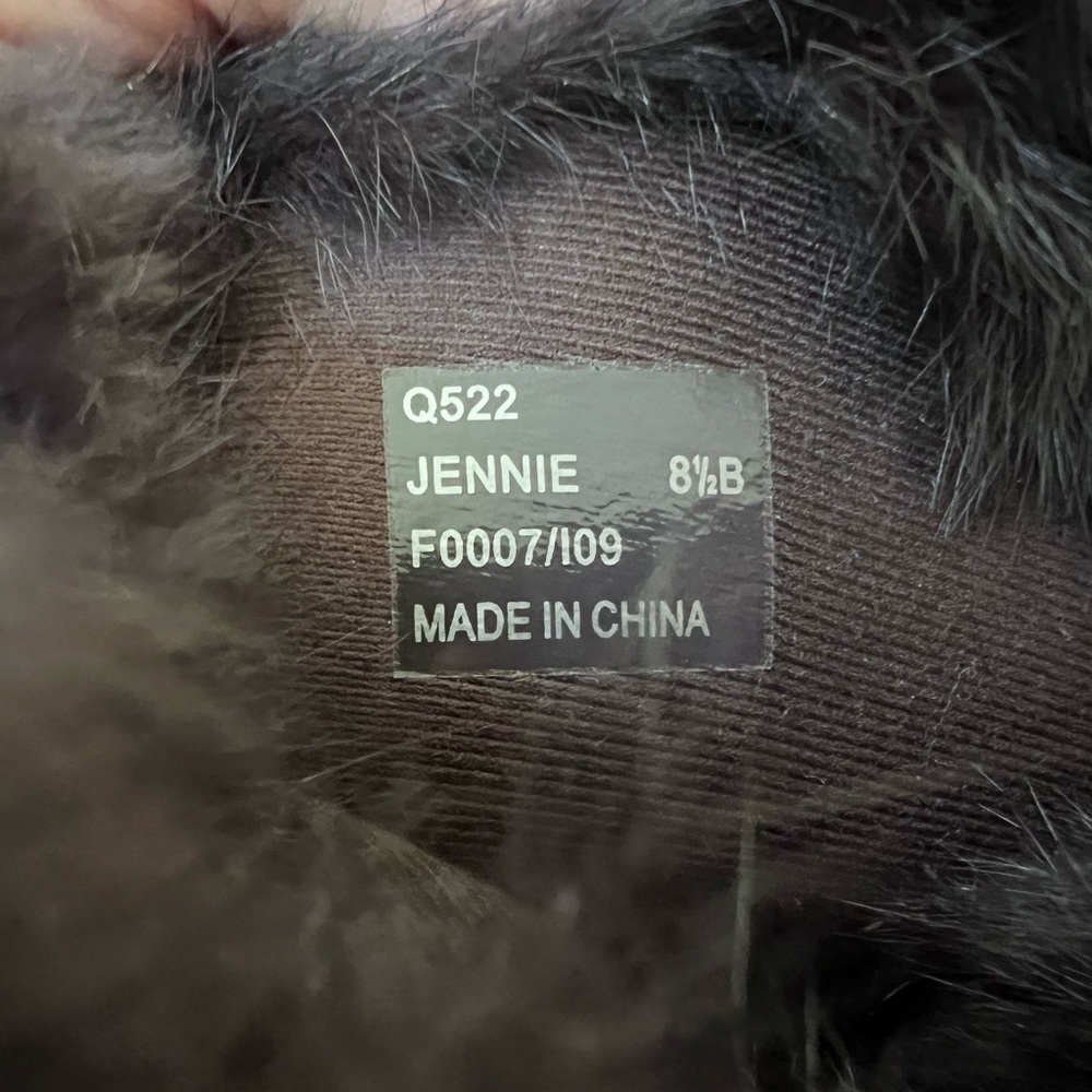 Coach Rabbit Fur Boots - Picture 3 of 6